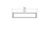 Ecosmart Fire Flex 68SS Single Sided Fireplace Insert - Black Finish / Stainless Steel Burner - ESF.FX.68SS
